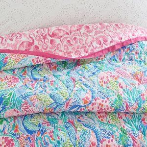 PB Kids Lilly Pulitzer Mermaid Cove Quilt